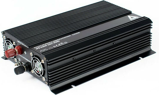Azo Digital AZO Digital Car Inverter Modified Sinewave 144W to Converter 12V DC in 230V AC