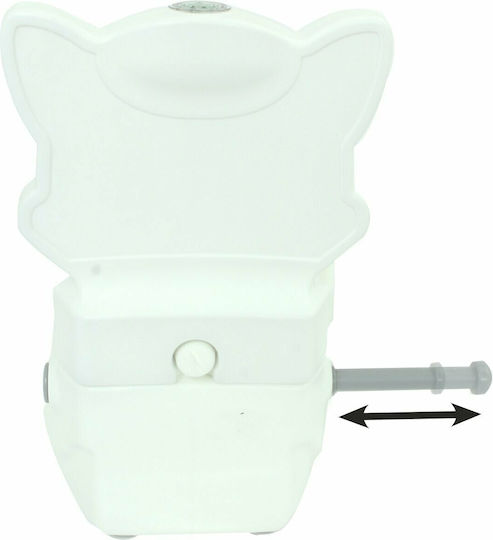 Jamara Potty Bowl with Lid White