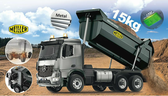 Jamara Mercedes Benz Arocs Τηλεκατευθυνόμενο Φορτηγό 4WD Γκρι