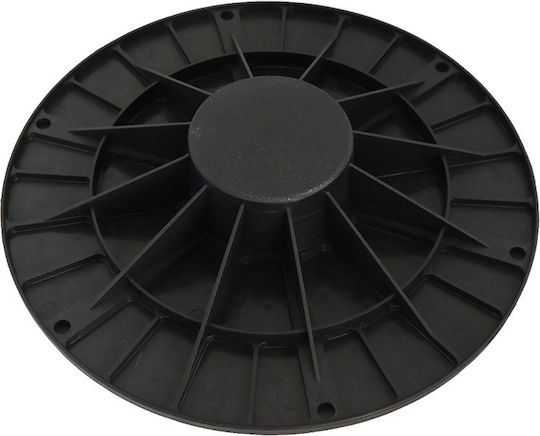 Welfit Balance Board Schwarz mit Durchmesser 39.5cm