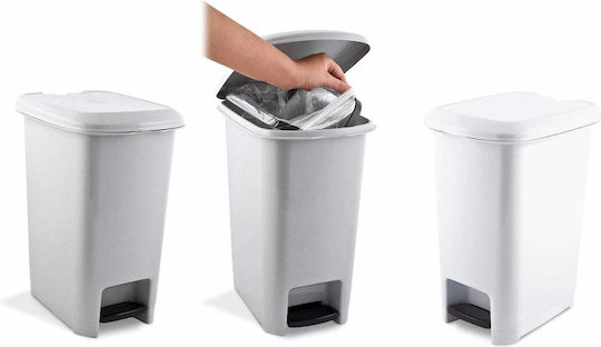 Viosarp Plastic Perie pentru coșul de gunoi din baie 15lt Alb Viosarp Plastic Perie pentru coșul de gunoi din baie 15lt Alb