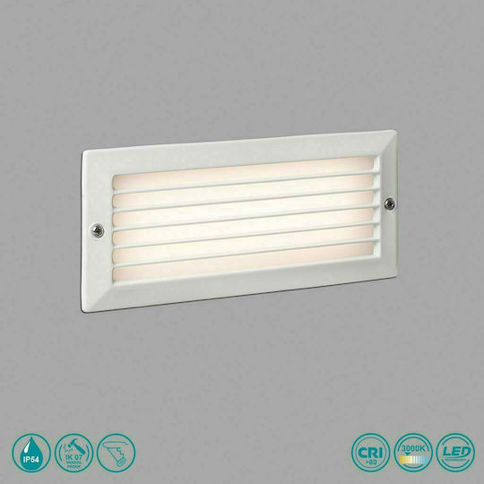 Faro Barcelona Stripe-1 Aplica de exterior montată pe perete LED IP54 5W 10x23.3εκ.