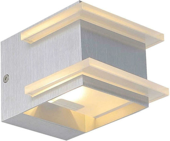 VK Lighting Модерен Осветително тяло За стена с фасунга G9 Бял 10x8x8см.