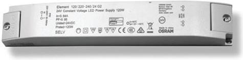 Osram Element Dimmable Τροφοδοτικό LED IP20 Ισχύος 180W με Τάση Εξόδου 24V