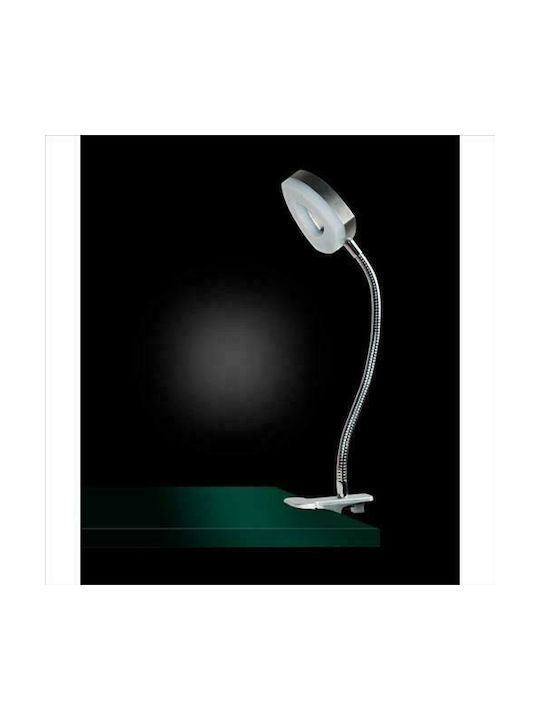 Wofi Brent Flexible Office LED Lighting Silver