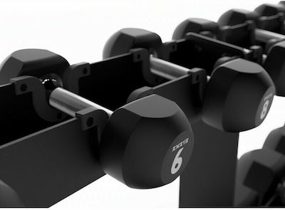 Amaya Rubber Dumbbells 60932600 Rubber Set of Dumbells 2 x 3.5kg