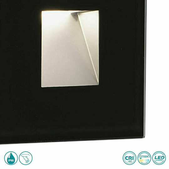 Faro Barcelona Dart Aplica de exterior montată pe perete LED IP65 2W 8x8εκ.