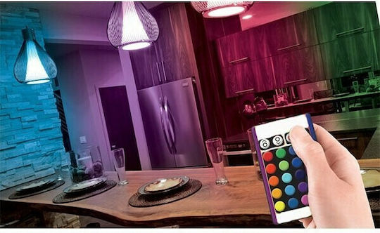 Diolamp Smart Λάμπα LED 4W για Ντουί E27 RGB 300lm