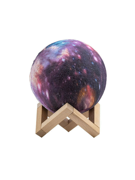 GloboStar Callisto Lustră Decorativă Lumină de Lună Multicolor