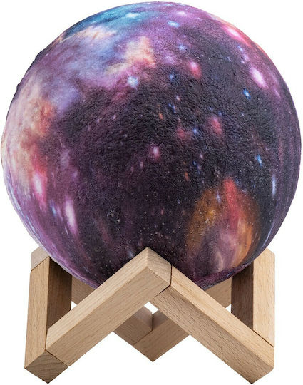 GloboStar Callisto Lustră Decorativă Lumină de Lună Multicolor