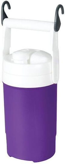 Igloo Sport 1/2 Gallon 2L mit Haken Hooks Flasche Thermosflasche Rostfreier Stahl 2lt Rot
