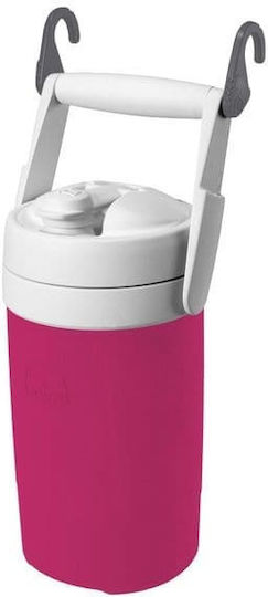 Igloo Sport 1/2 Gallon 2L mit Haken Hooks Flasche Thermosflasche Rostfreier Stahl 2lt Rot