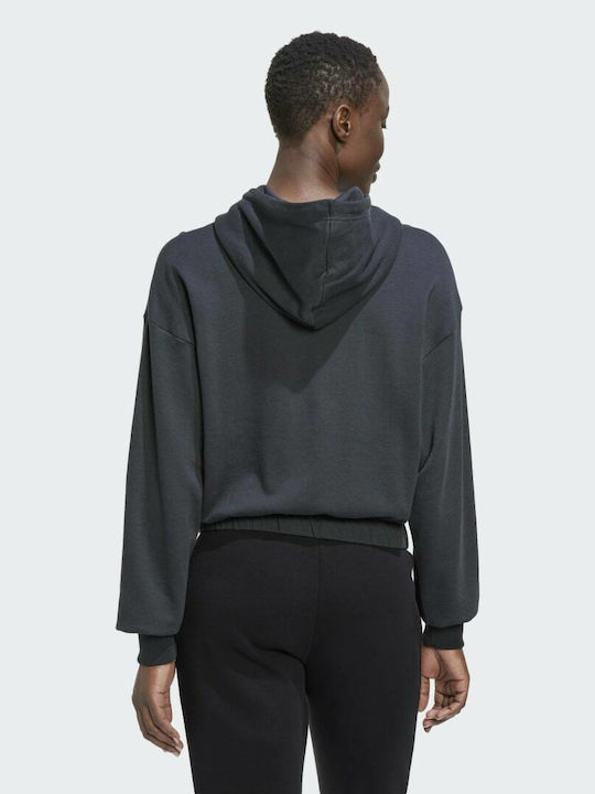 Adidas Studio Lounge Women's Hooded Sweatshirt Gray