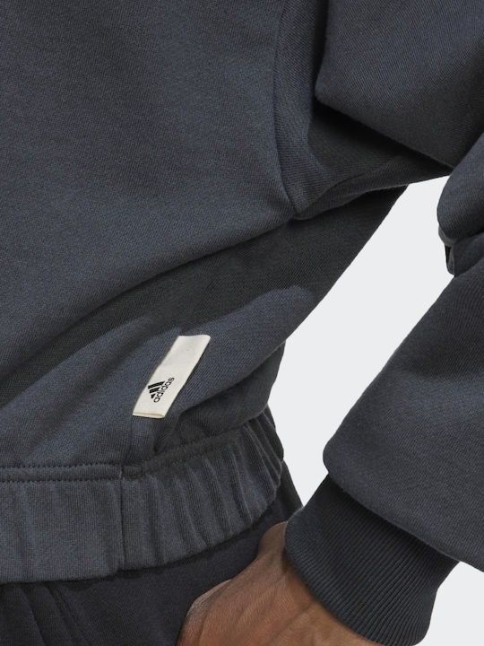 Studio Lounge Gekürzt Damen Sweatshirt Kapuzen Gray