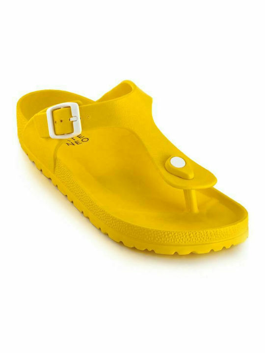 Ateneo Women's Flip Flops Yellow