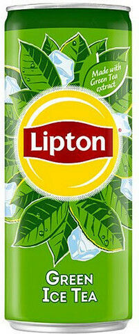 Lipton Green Ice Tea Λεμόνι Χωρίς Ανθρακικό & Ζάχαρη σε Κουτί 330ml
