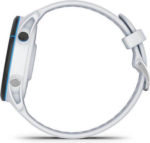 Garmin Forerunner 255 Music 46mm Αδιάβροχο Smartwatch με Παλμογράφο (Whitestone)