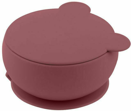 Minikoioi Baby Food Bowl made of Silicone Red