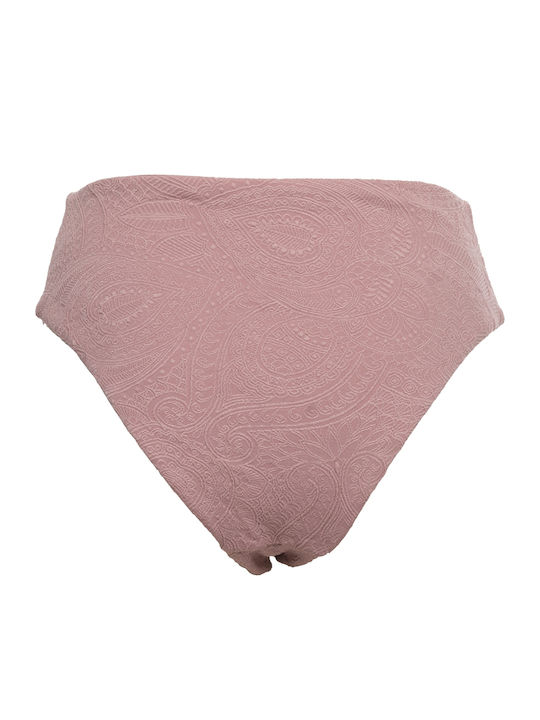 Cassandra Bikini Slip High Waist Pink