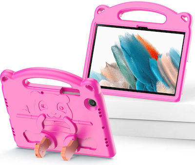 Dux Ducis Panda Back Cover Silicone Durable for Kids Pink (Galaxy Tab A8)