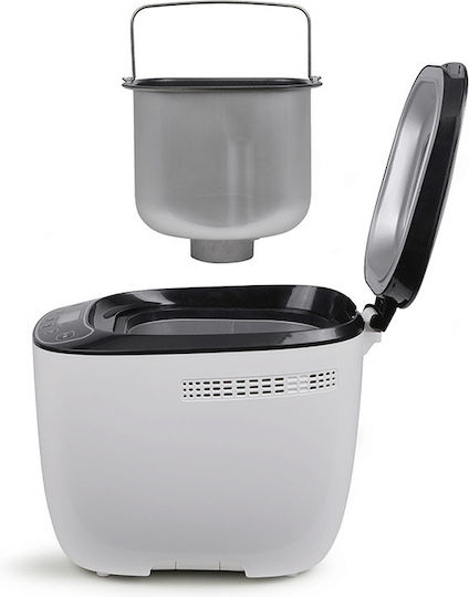 Livoo Bread Maker 550W with Container Capacity 900gr and 12 Baking Programs