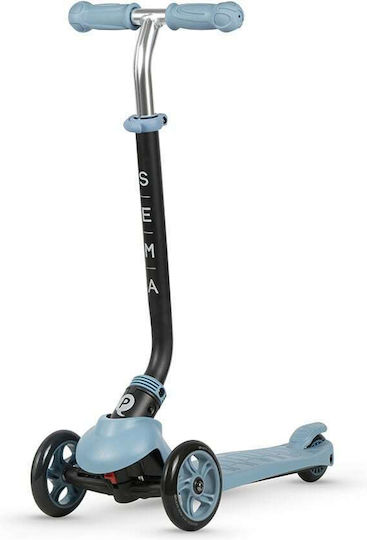 Q Play Kinderroller Sema Pearl 3 in 1 3-Rad mit Sitz für 2+ Jahre Hellblau