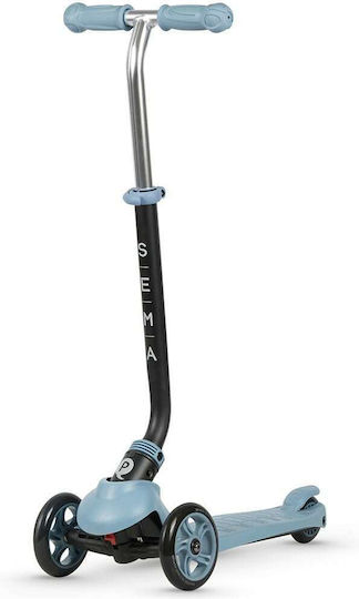Q Play Kinderroller Sema Pearl 3 in 1 3-Rad mit Sitz für 2+ Jahre Hellblau
