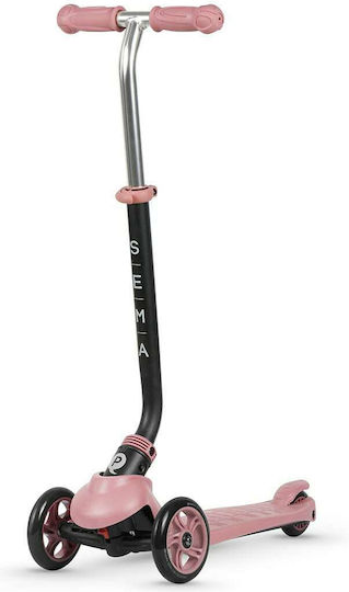 Q Play Kinderroller Sema Pearl 3 in 1 3-Rad mit Sitz für 2+ Jahre Rosa