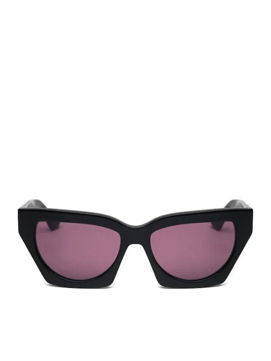 Kreuzbergkinder Max Sunglasses Μαύρα with Acetate Frame & Purple Lens Kreuzbergkinder Max Sunglasses Μαύρα with Acetate Frame & Purple Lens