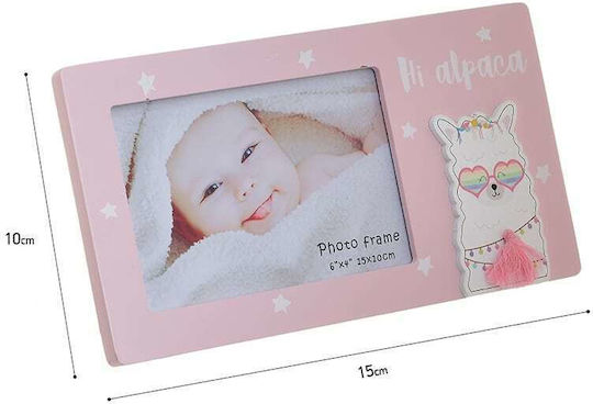 Inart Wooden Photo Frame 15x10cm