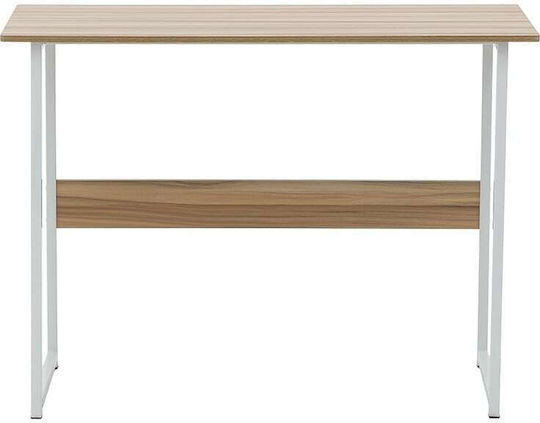 Γραφείο 100x48x73εκ. Natural Beige - White Ivory Γραφείο 100x48x73εκ. Natural Beige - White Ivory
