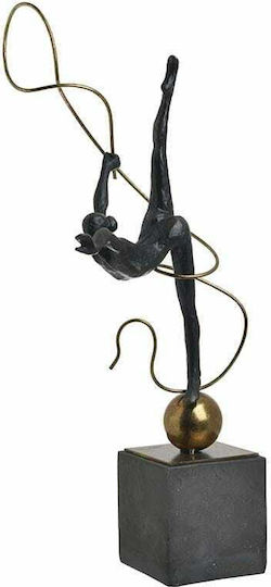 Inart Decorative Statuette Polyresin Female Figure 21x14x59cm 1pcs