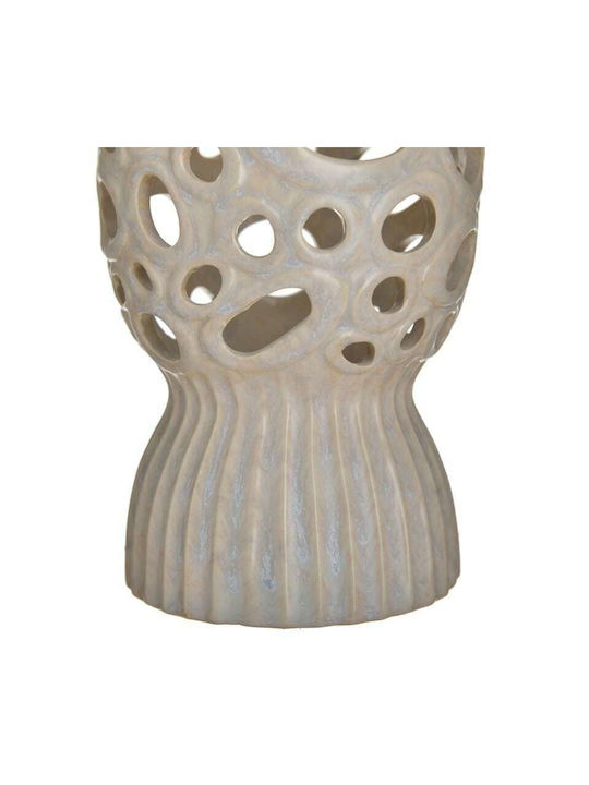 Inart Vază Decorativă Ceramică Bej 14x14x34cm 1buc