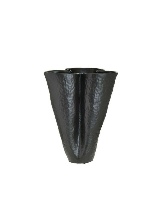 Inart Vază Decorativă Ceramică Negru 27x24x33cm 1buc