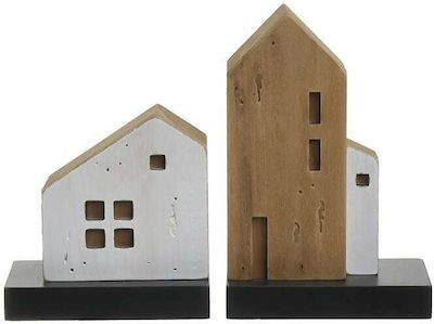 Hölzern Buchstütze 22x10x10cm.