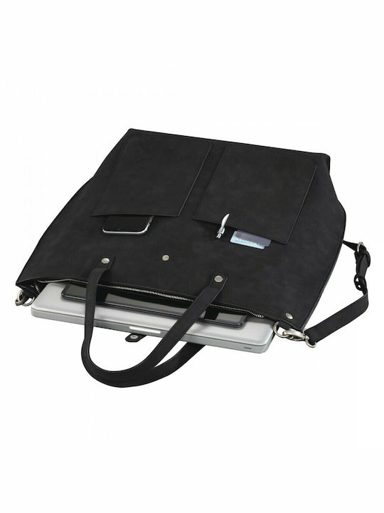HAMA Classy Geantă De umăr / de mână pentru laptop 14.1" în culoarea Negru