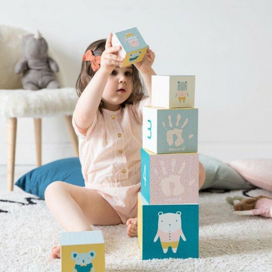 Baby Art Παιχνίδι Στοίβαξης Κύβοι Δραστηριοτήτων Essentials για 6+ Μηνών