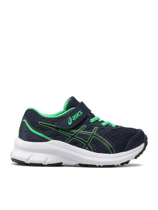 Jolt 3 Ps Kids Sports Shoes Running with Hoop & Loop Closure Navy Blue