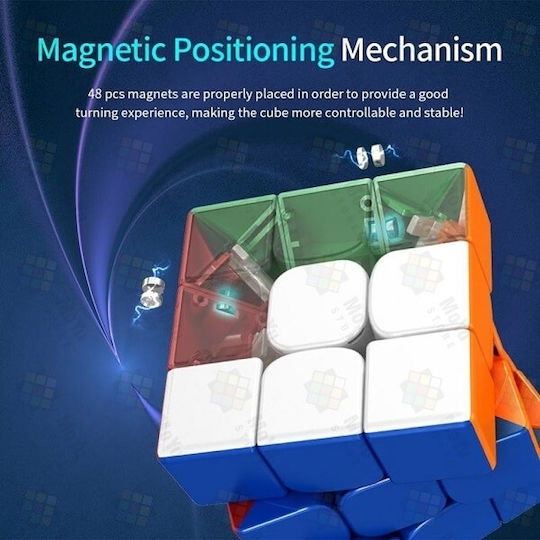 MoYu Magnetic Speed Cube 3x3 MF8880-RS3M 1pcs