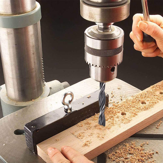 Drillpro 7 Set Drill Bits with Cylindrical Shank for Wood