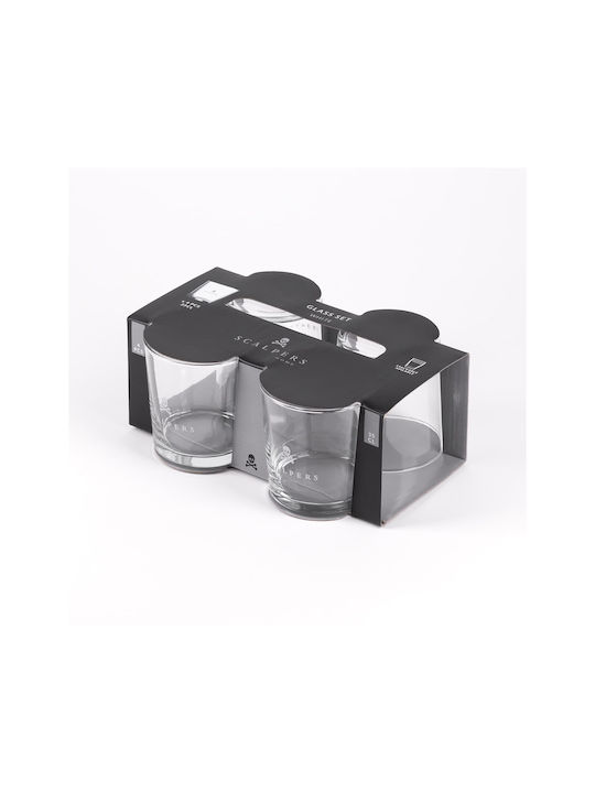 Scalpers Set of Glasses Water made of Crystal 4pcs