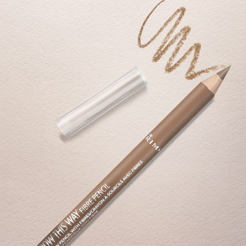 Rimmel Brow This Way Fibre Μολύβι για Φρύδια 001 Light