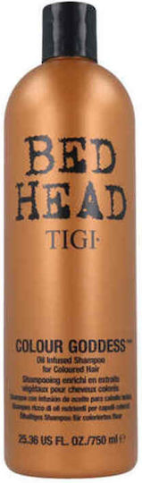 Tigi Bed Head Colour Goddess Oil Infused Sampon de Par Reconstrucție/Hrană pentru Vopsit Păr 750ml