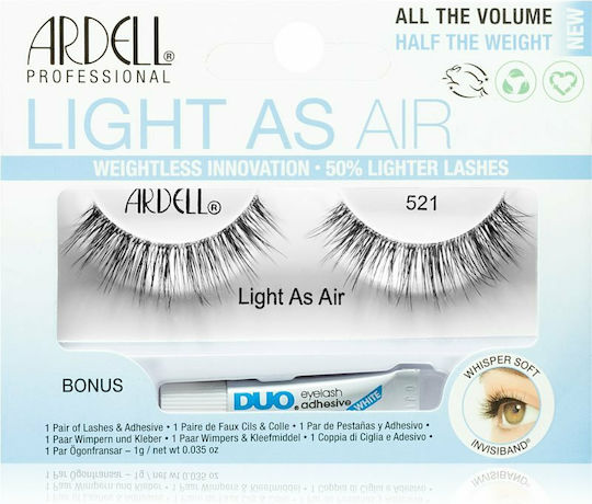 Ardell Light As Air Μαγνητικές Βλεφαρίδες 521 Μαύρες