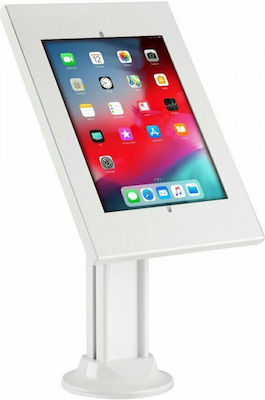 Maclean Energy MC-908W Tablet Stand Desktop Until 10.5" White