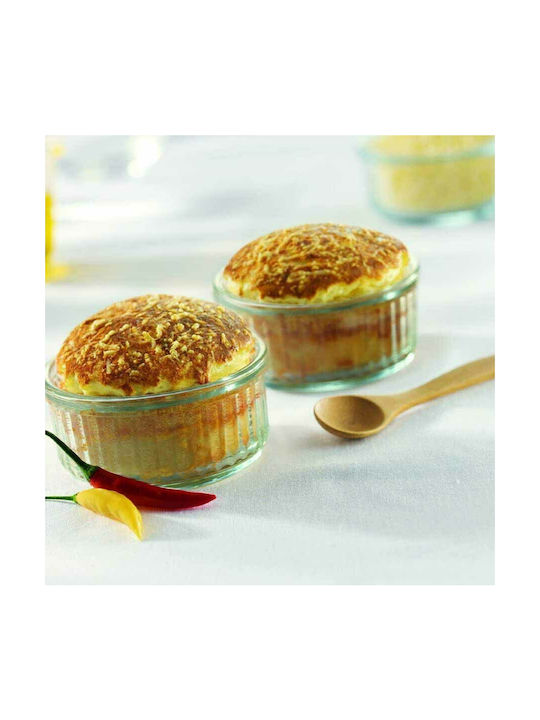 Homestyle Ramekin Μπωλ Σερβιρίσματος Στρογγυλό Γυάλινο Διάφανο με Διάμετρο 8.5εκ.