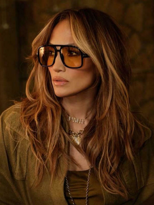 Tom Ford Falconer-02 Слънчеви Очила Черни с Пластмасова Рамка