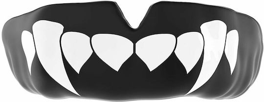 Safejawz Extro 2.0 Black Fangz Protective Mouth Guard Black