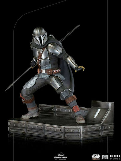 Iron Studios Star Wars: Mandalorian The Mandalorian Φιγούρα ύψους 20εκ. σε Κλίμακα 1:10
