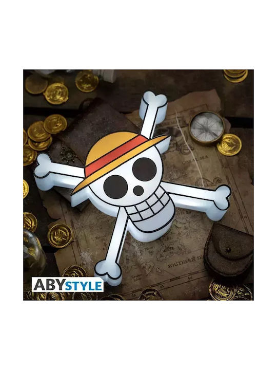 Abysse Kids Decorative Lamp Straw Hat Pirates Multicolour 20x6x21εκ.